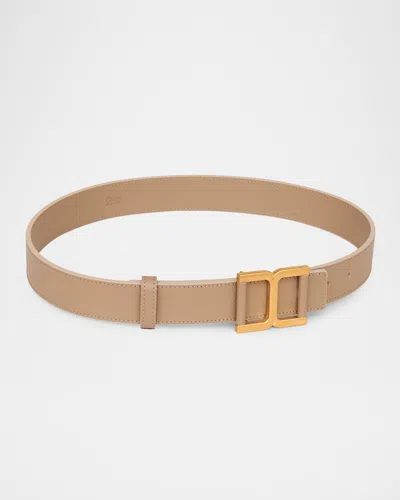 Chloé Marcie Belt In Argil Brown