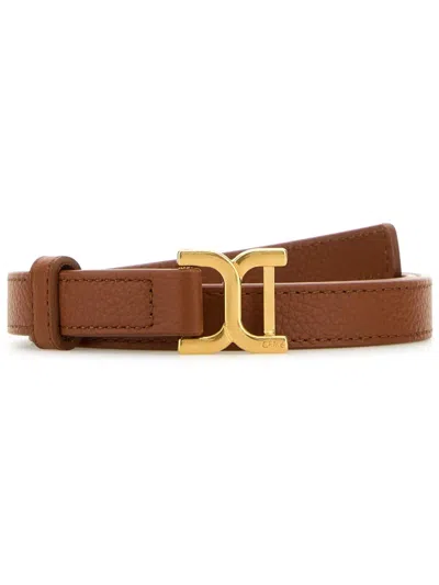 Chloé "marcie" Belt In Orange