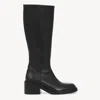 Chloé Bottes Marcie Femme Noir Taille 37 100% Cuir De Veau In Black