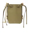 Chloé Marcie Bucket Shoulder Bag In Green