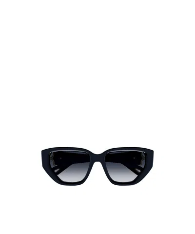 Chloé Marcie Cat-eye Sunglasses In Black