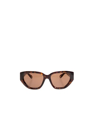 Chloé Marcie Cat-eye Sunglasses In Nude
