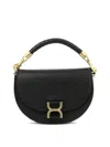 Chloé Leather Top Handle Bag In Black