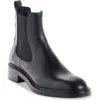 Chloé Marcie Leather Chelsea Boots In Black