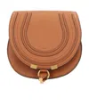 Chloé Marcie Medium Slim Crossbody Bag In Grained Calfskin In Brown
