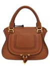 Chloé Marcie Crossbody Bags Brown