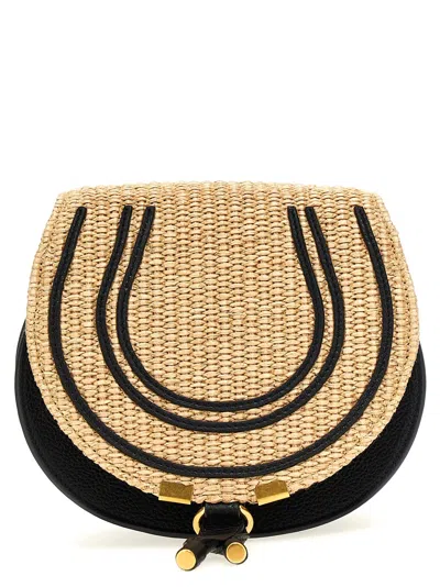 Chloé Marcie Crossbody Bag In Black