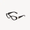 Chloé Marcie Eyeglasses In Black