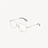 Chloé Marcie Eyeglasses In Metallic