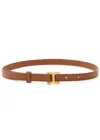 Chloé Chloe Marcie Grained-leather Belt