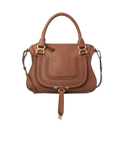 CHLOÉ CHLOÉ MARCIE FOLDOVER TOTE BAG