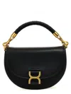 Chloé Chloe Women Black Leather Marcie Handbag