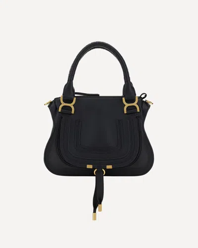 Chloé Marcie Handbag In Black