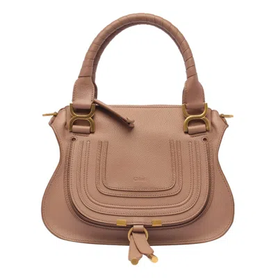 Chloé Marcie Handbag In Pink