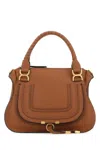 Chloé Chloe Women Brown Leather Medium Marcie Handbag In Brown