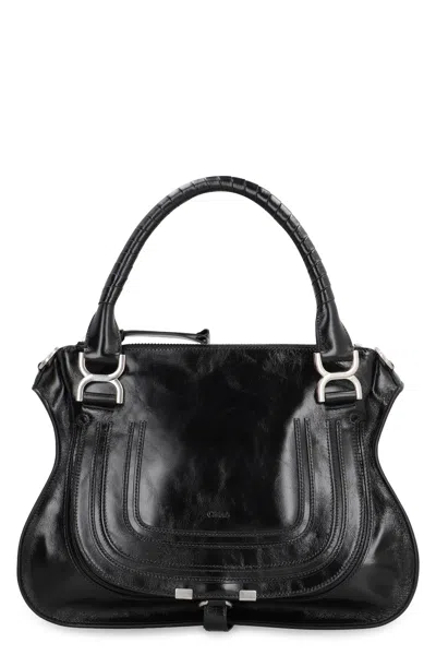 CHLOÉ CHLOÉ MARCIE HANDBAG IN SHINY LEATHER