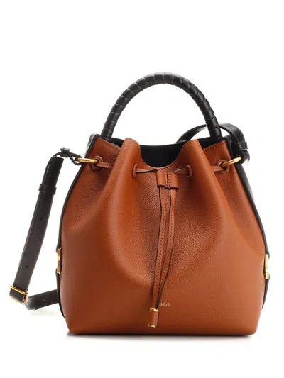 Chloé Marcie Handbags Brown