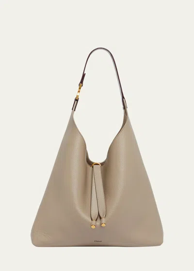 CHLOÉ MARCIE HOBO BAG IN GRAINED LEATHER