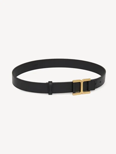 Chloé Marcie Belt In Black