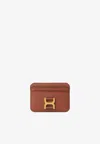 Chloé Chloe Tan Marcie Leather Card Holder In Tan