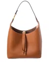Chloé Marcie Leather Hobo Bag In Brown