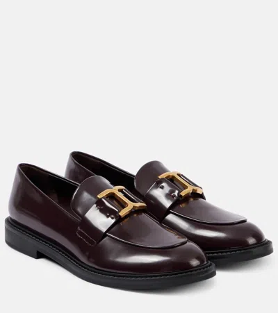 Chloé Marcie Black Brushed Calf Leather Loafer