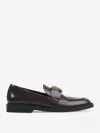Chloé Marcie Loafer Red Size 6 100% Calf-skin Leather In Red