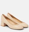 Chloé Woman Pumps Blush Size 7 Leather In Beige