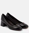 Chloé Marcie Embellished Patent-leather Pumps In Black