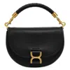 Chloé Leather Top Handle Bag In Black