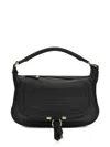 Chloé Marcie Leather Shoulder Bag In Black