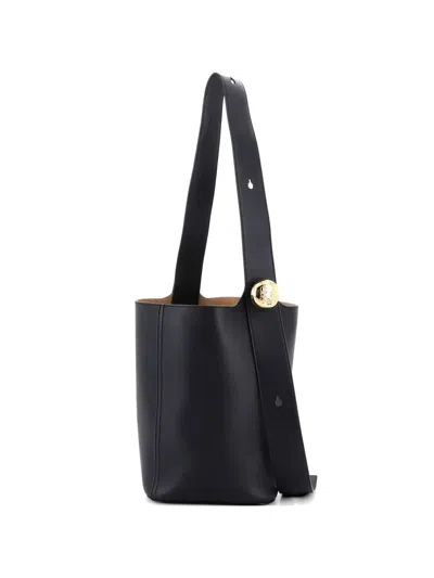 Pre-owned Chloé Marcie Leather Small Satchel In Gray