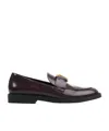 Chloé Marcie Black Brushed Calf Leather Loafer In Black