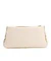 Chloé Marcie Logo Clutch In Nude