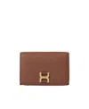 Chloé Marcie Medium Compact Wallet In Brown