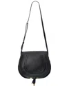 CHLOÉ CHLOÉ MARCIE MEDIUM LEATHER SADDLE BAG