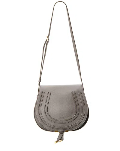 CHLOÉ CHLOÉ MARCIE MEDIUM LEATHER SADDLE BAG