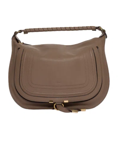 Chloé Marcie Medium Shoulder Bag In Brown