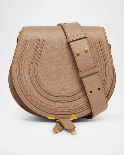 Chloé Marcie Medium Slim Crossbody Bag In Grained Calfskin