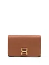 Chloé Marcie Midi Compact Wallet In Brown