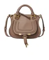 Chloé Chloe Bracelet Leather Top Handle Bag In Brown