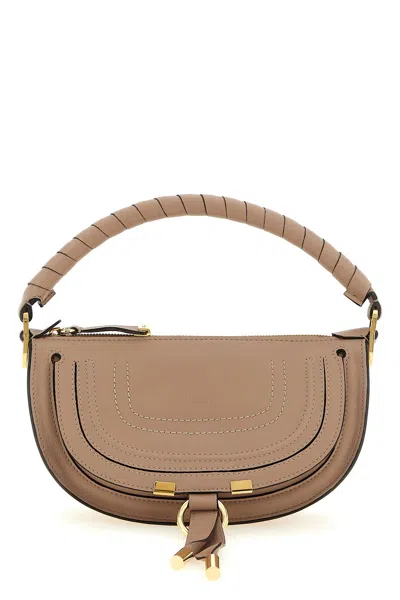 Chloé 'marcie' Mini Shoulder Bag In Neutral