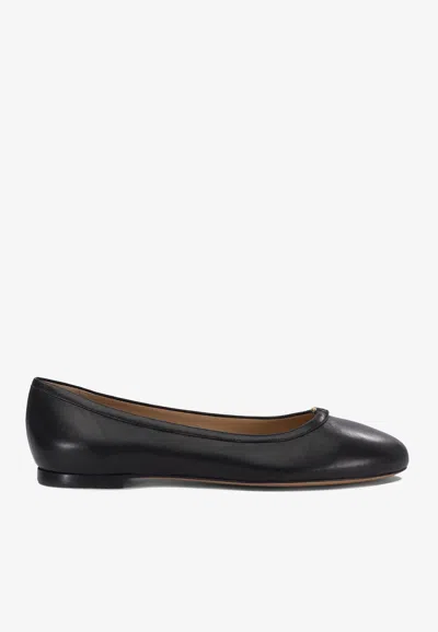 CHLOÉ MARCIE NAPPA LEATHER BALLET FLATS