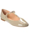 Chloé Marcie Patent Ballet Flat In Gray