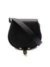 Chloé Marcie Saddle Bag In Black