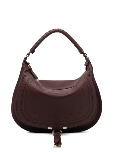 Chloé Marcie Saddle-stitch Shoulder Bag