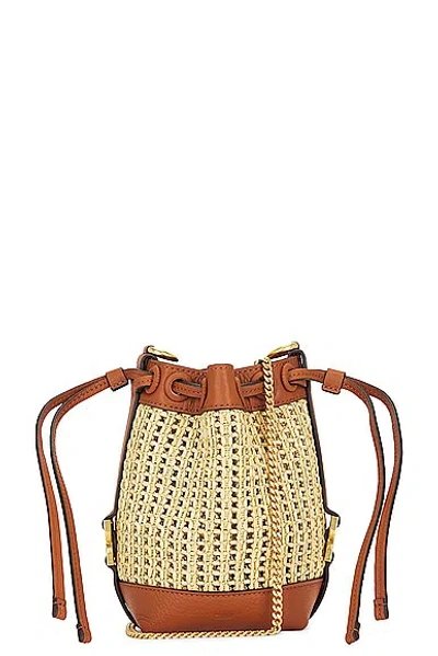 Chloé Marcie Satchel Bag In Caramel