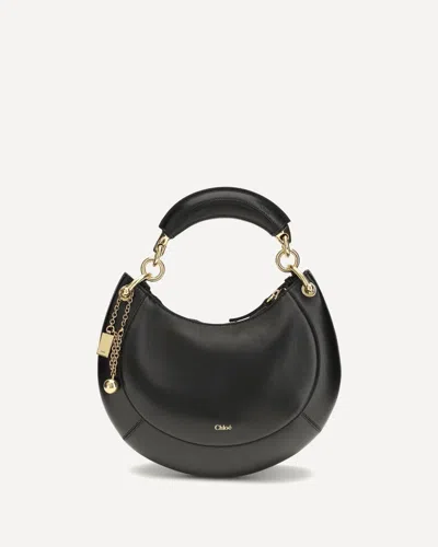Chloé Marcie Shoulder Bag In Black