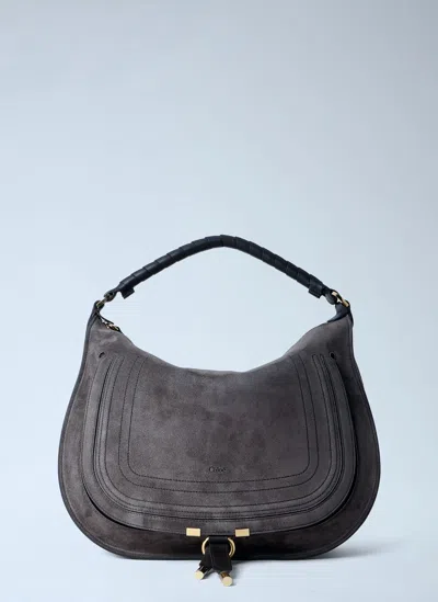 Chloé Marcie Shoulder Bag In Brown