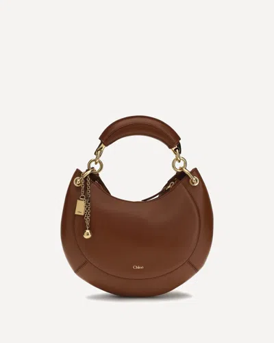 Chloé Marcie Shoulder Bag In Brown